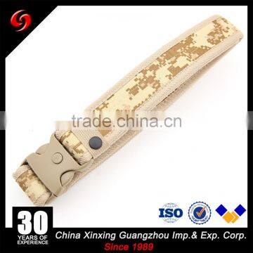 Custom Camouflage and Single Color Lightweight Knitted Military Wide Working Combat Belt photo-3