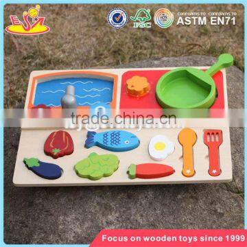 Wholesale Preschool Play Food Wooden Cooking Toys New Design Wooden Cooking Toys for Kids W10B187 photo-5