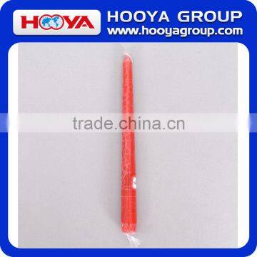 10 Inch 50g White/red Cone Candle Stick photo-3