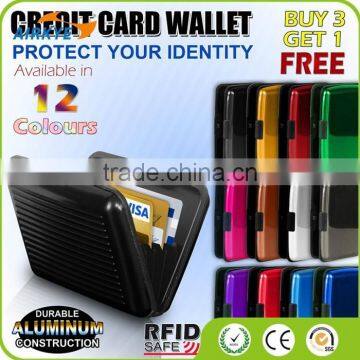 Aluminium Metal Pocket Business Credit Card Wallet Holder Case Box