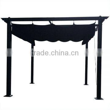 3x3m Outdoor Square Easily Assembled Metal Pergola Gazebo photo-3