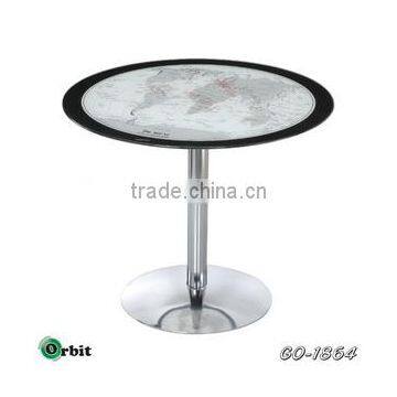Hot Selling Round Living Room Furniture Glass Tea Table, Modern Coffee Table