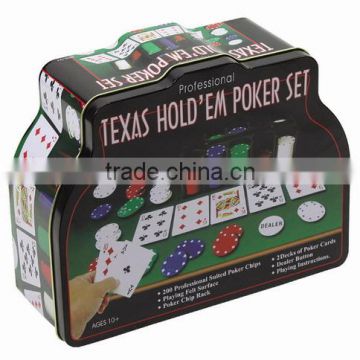 200pcs Poker Chips Set in Tin box