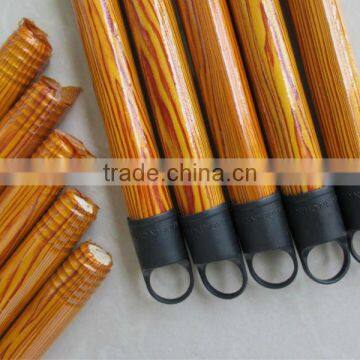 Solid Color PVC Coated Wooden Broom Stick photo-4