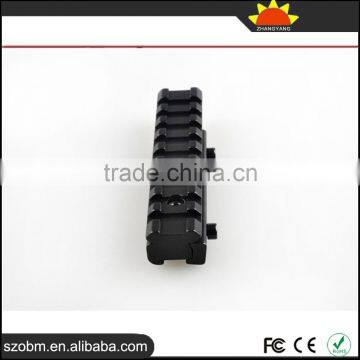 D0012 21mm Aluminum Alloy Tactical Flashlight Scope Mount Rail Weaver photo-5