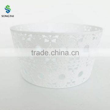 2016 New Type pp Circular Plastic Basket With Sunflower photo-4