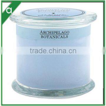 Multi Colored Scented Candle in Glass Jar With Glass Lid photo-2