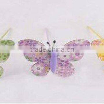 Garden Stakes wooden butterfly