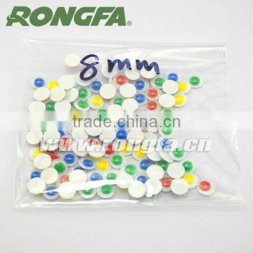 Eco-friendly 8mm Plastic Wiggle Eyes Craft Eyes Google Eyes With Sticker photo-4