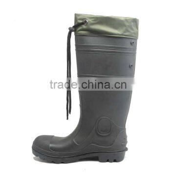 industry construction safety rain boots steel toe and sole