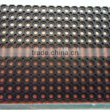 Drainage outdoor rubber mats