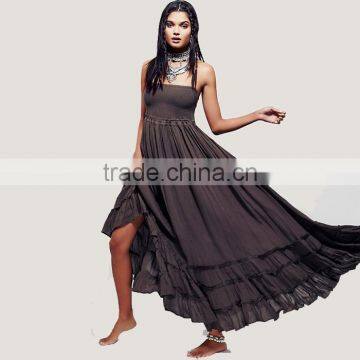 Gypsy Boohoo Fashion Dress 2016 Women Clothing