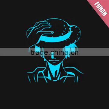 Nice Design Blue Luminous T-shirt Heat Transfer Printing Label photo-2