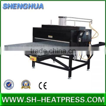 Pneumatic double stations sublimation heat transfer machine with desk