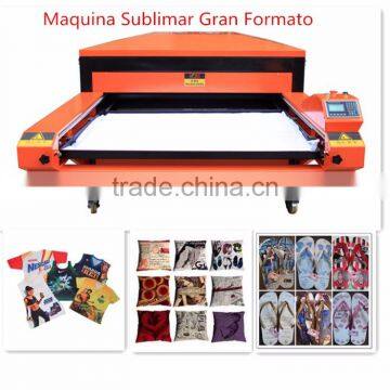 Hydraulic large format machine 100x120cm sublimation sport jersey