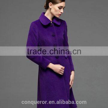 Made To Measure Women's Warm Winter Wool Overcoat Long Coat Fashion Outwear photo-2