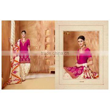 Embroidery Patiala Readymade Designer Suits