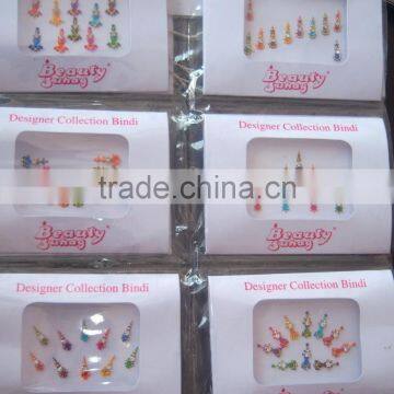 Small Sticker Face Bindi Crystal TATTOO photo-3