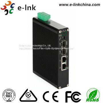 Self-Configured Hardened 1-port 10/100/1000BASE-T + 2-port 1000BASE-FX SFP Ethernet Switch With PoE+ photo-3