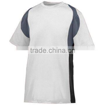 Quick Dry Youth Quasar Jersey 92% Polyester 8% Spandex Pinhole Mesh Sport Tee Customize Sport Active Wear Manufacturer photo-5