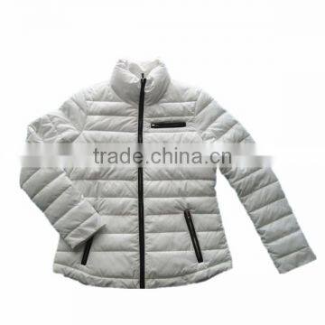 Warm white women padding women winter coats