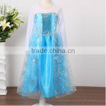 2016 Frozen Elsa Dress Wholesale Halloween Costume photo-3