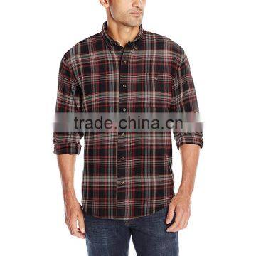 2016 Autumn and Winter Fashion Warm Large Size Flannel Plaid Shirts photo-3