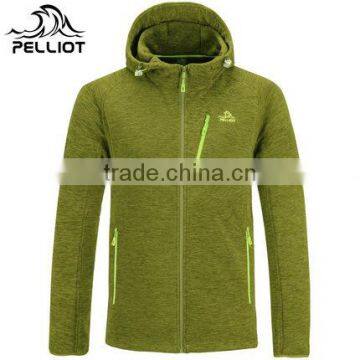 2017 OEM ODM Mens Outdoor Jacket Hooded Polar Fleece Jacket photo-2