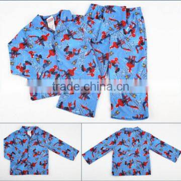 Coat Style Pajamas Spiderman Set Sleep Wear photo-2