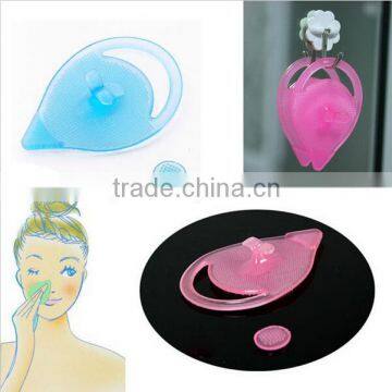 Cosmetic Pad Tool Blackhead Remover Beauty Facial Cleansing Cleanser Scrub Silicon Brush photo-2