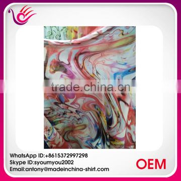 Wholesale chiffon printed polyester fabric for Dresses CP107