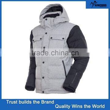 2016 Oem Service High Quality Plain Dyed Down Jacket for Men photo-2