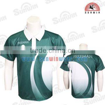 2016 Top Quality New Cricket Design Sublimated Cricket Team Jersey photo-4