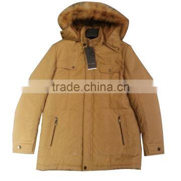 mens winter fur hooded jackets