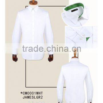 100% Cotton Blue Poplin Custom Made to Measure Custom Mens Dress Shirt photo-6