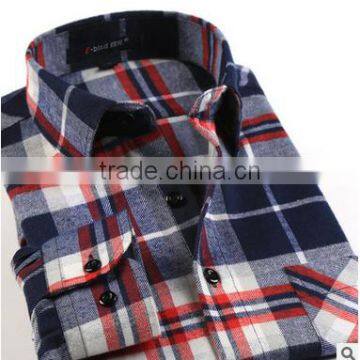 Hot Sale New uk Style Flannel Latest Shirts Design for Men Fashionable Dress Men Shirt
