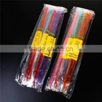 Wholesale At Random 10mm - 4mm Plastic Knitting Needles 35cm(13 6/8) photo-3