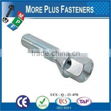 Made In Taiwan Aluminum Colored Tuner Style Stainless Steel Inch Thread Diameter Wheel Bolt