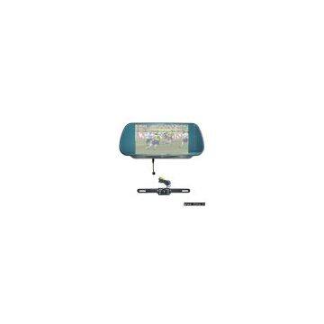 7inch LCD car bluetooth rearview mirror