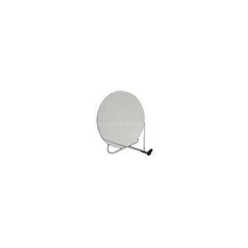 Ku band small 0.75m Dish Satellite TV Antenna Steel plate