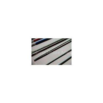 High Tensile 3mm PVC Coated Stainless Steel Wire Rope 7x19 For Chemical