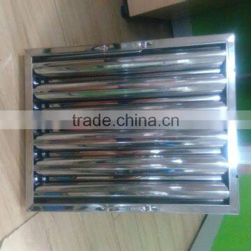 Catering Galvanised/stainless Steel Kitchen Range Hood Baffle Filter for Restaurant/hotel/home