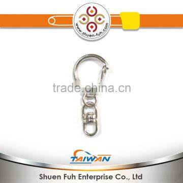 Customized Caribiner rotatable part Metal Key Chain