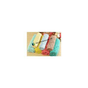 3cm Pile Lenth Household Carpets , Living Room Area Rugs Microfiber Shaggy Rug