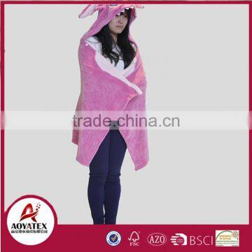 the most popular cute animal model fleece baby blanket