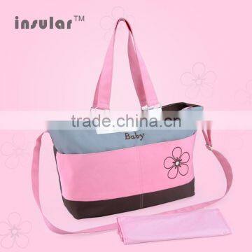 Fashion And Waterproof Baby Nappy Bag For Mommy