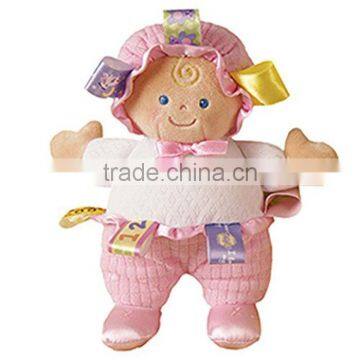 Developmental Baby Plush Doll Safty Stuffed Toy For Kids