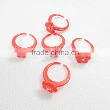 Fashion Plastic Bracelet Ring Set Jewelry Set for Kids-Bracelet+ Ring Set for Children's Day and Girls photo-5