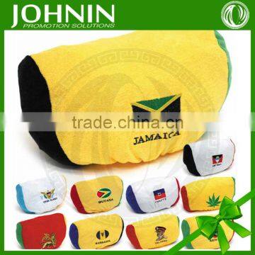 Wholesale high quality colorful custom all countries car headrest cover