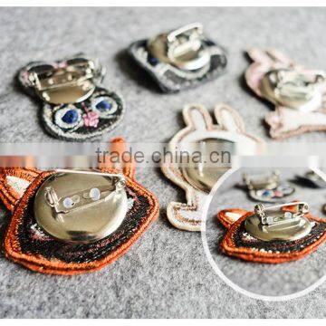 Handmade Embroidery Zootopia badges clothing icon badge coat arms emblem pin